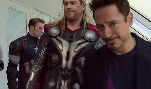 Vídeo mostra um pouco dos bastidores de Vingadores 2