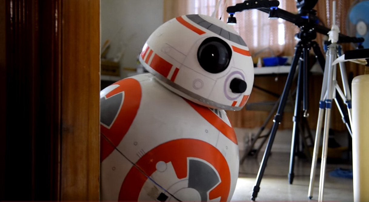 Faça seu próprio BB-8 em tamanho real e totalmente funcional