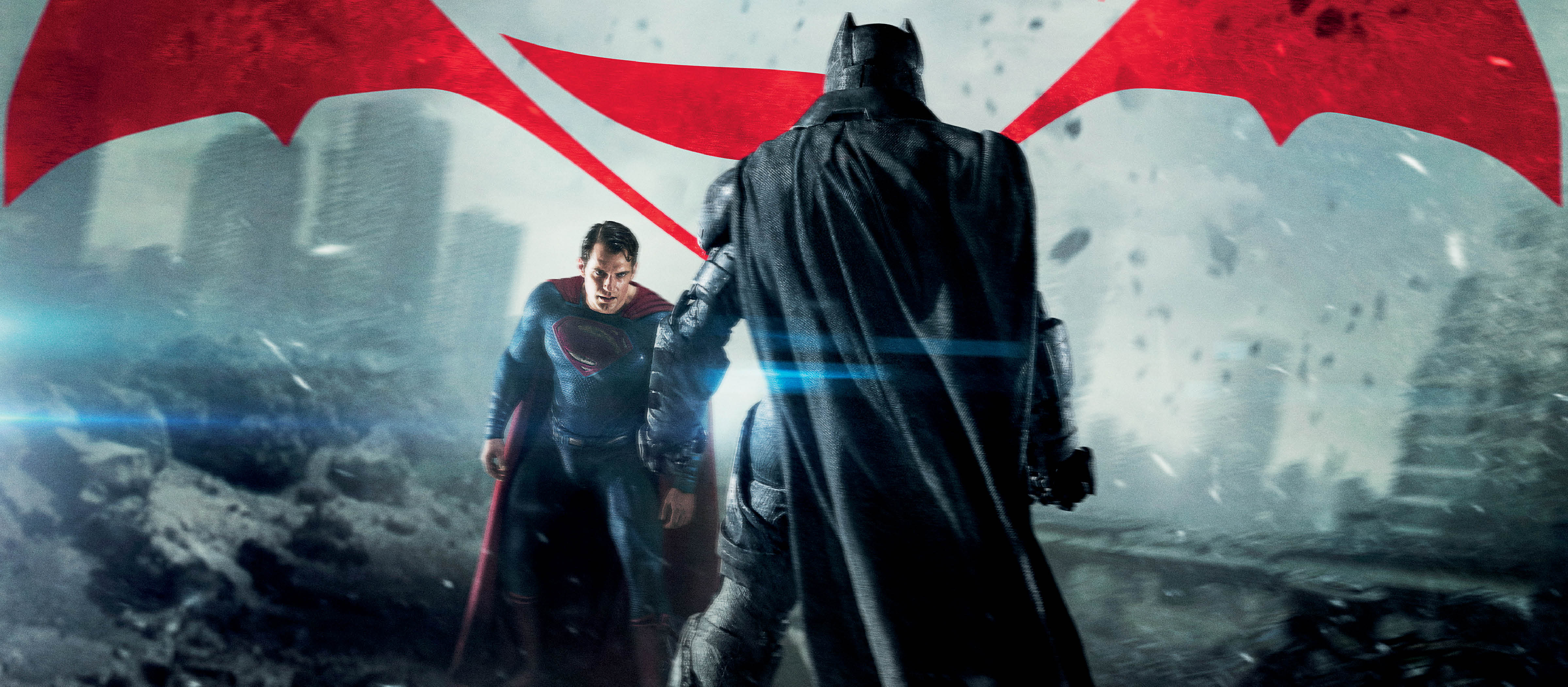 Heróis se enfrentam no novo pôster de Batman vs Superman