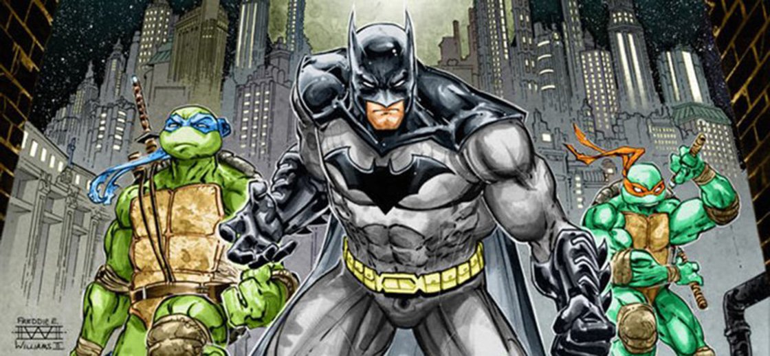 [SDCC] Batman e Tartarugas Ninja fazem parceria em nova HQ