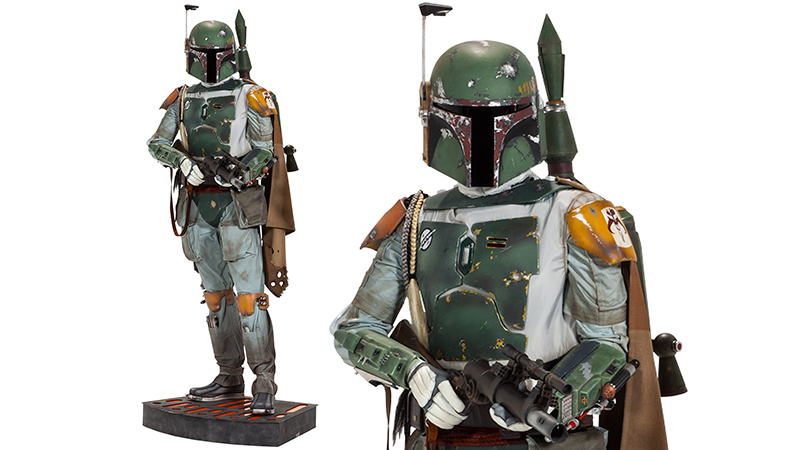Melhor deixar este Boba Fett em tamanho real bem longe de qualquer Sarlaac