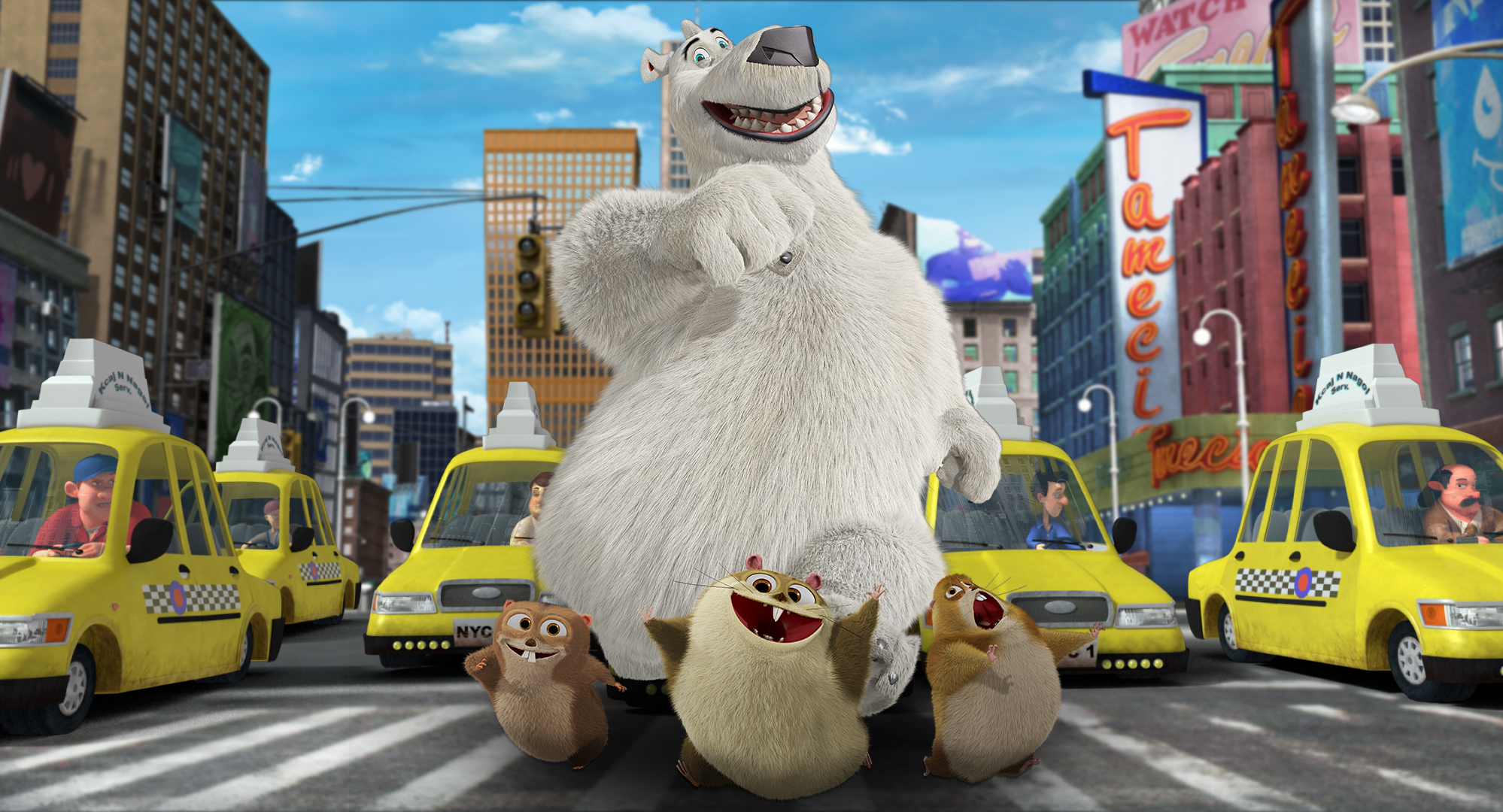 Urso polar invade a cidade grande no trailer de Norm of the North