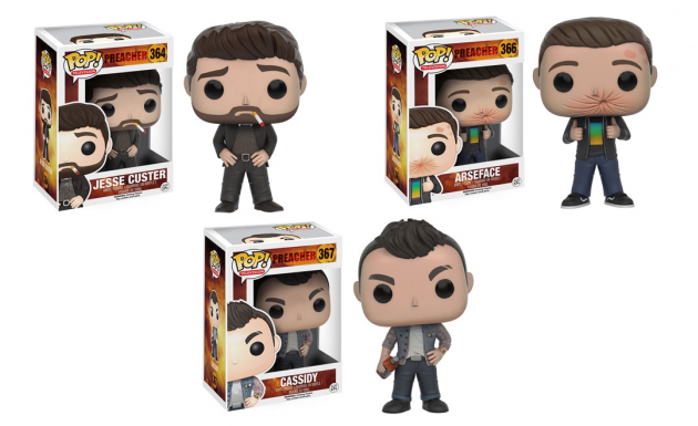 Funko anuncia versão POP! dos personagens de Preacher