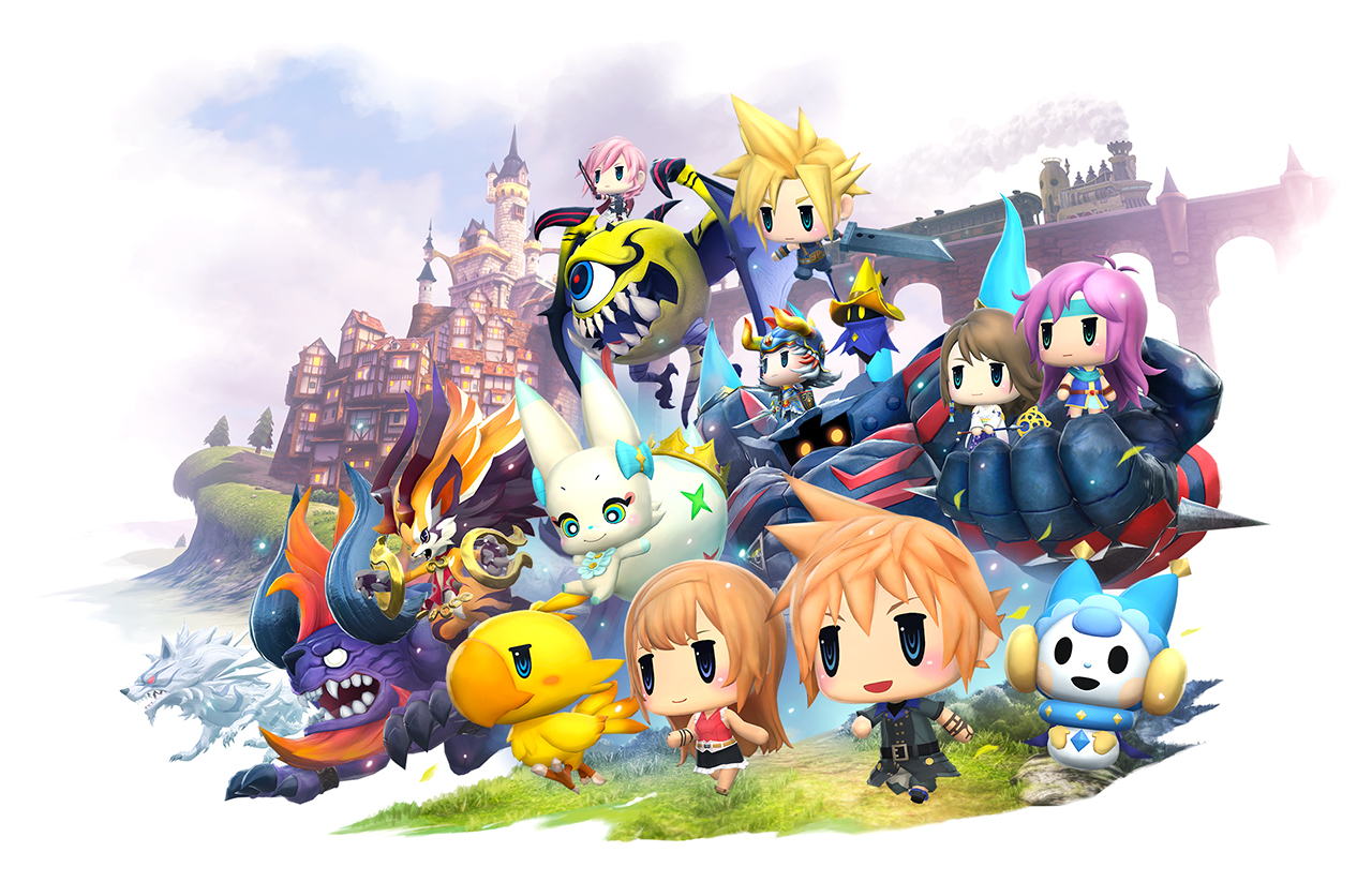 World of Final Fantasy ganha novo trailer e está ainda mais fofinho