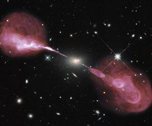 Perca o fôlego com esta super imagem da galáxia Hércules A