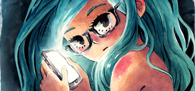 Cerulean é uma HQ sobre uma sereia que se apaixona pela tecnologia humana