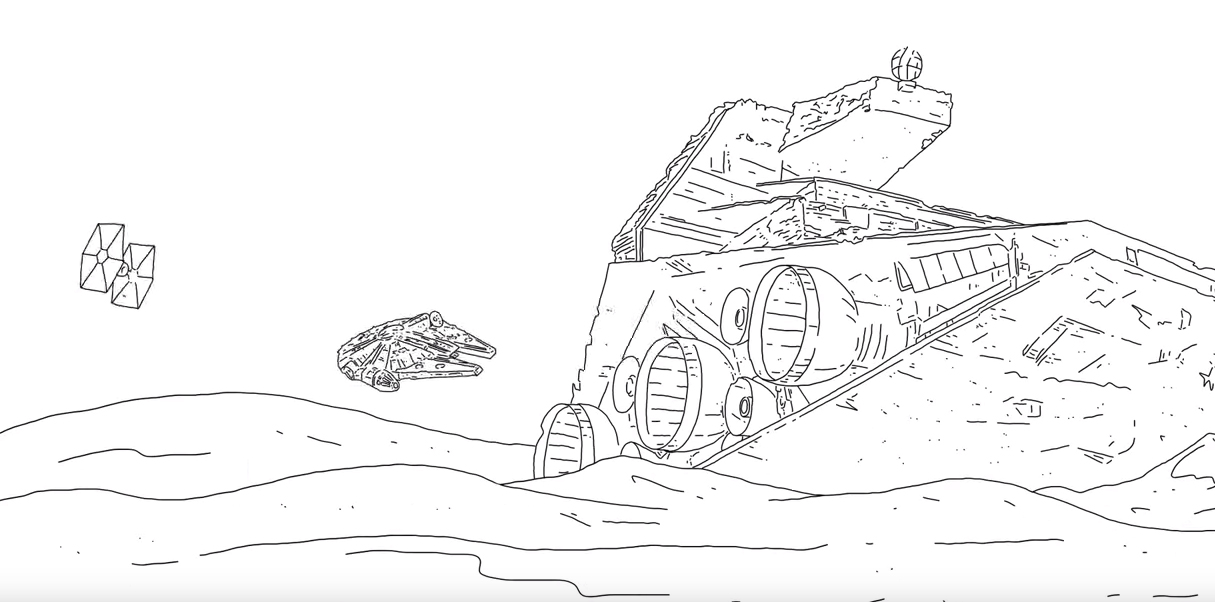 Animação resume Star Wars: O Despertar da Força em 60 segundos