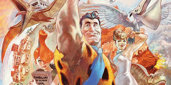 Steve Pugh será o ilustrador da nova HQ de Os Flintstones