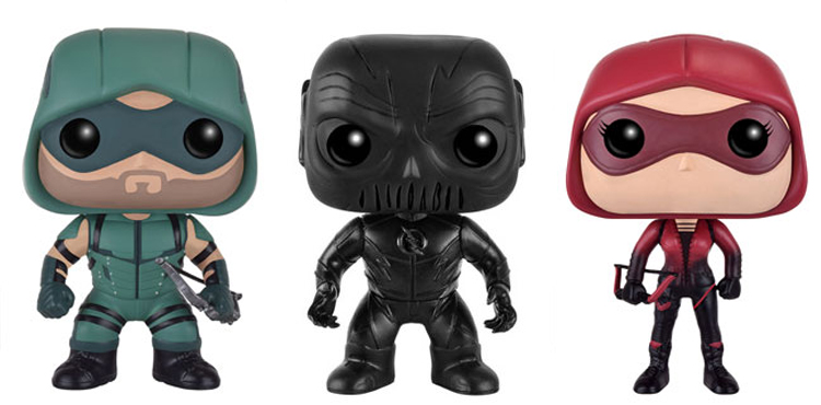 Funko anuncia versão POP! do Arqueiro Verde, da Speedy e do Zoom