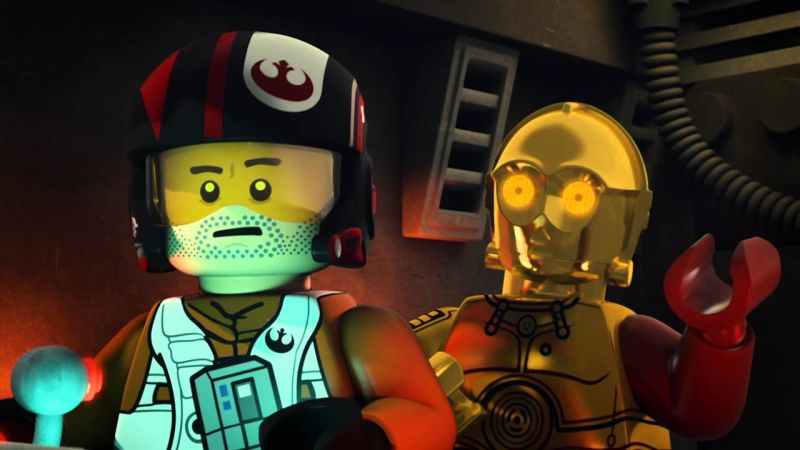 Poe Dameron faz um resgate arriscado neste curta de LEGO