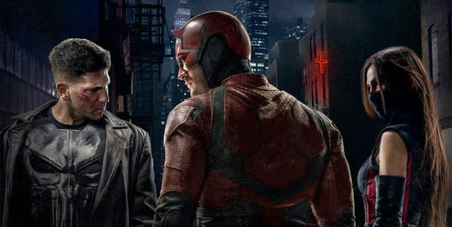 Novo pôster de Demolidor mostra os uniformes da Elektra e do Justiceiro