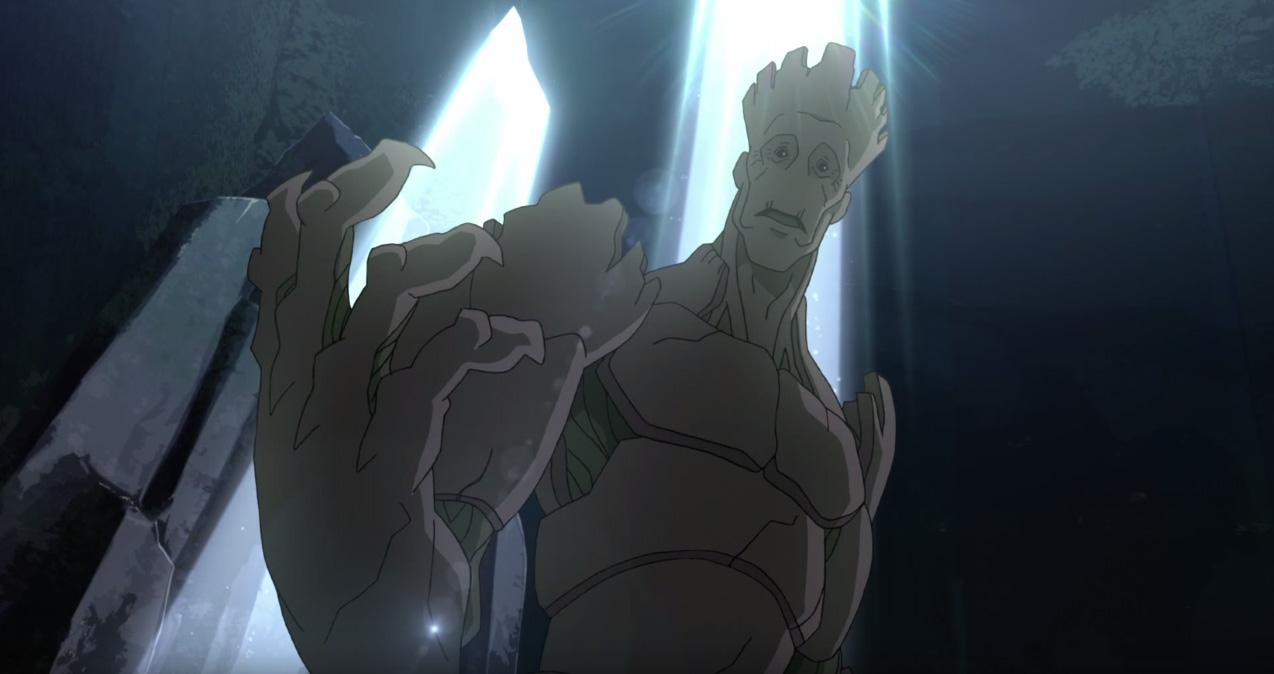Animação de Guardiões da Galáxia revela a origem de Groot