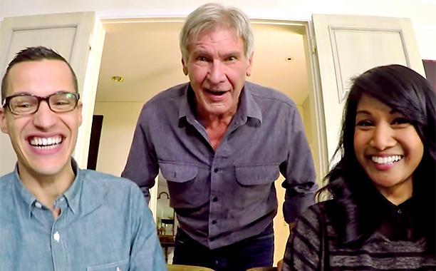 Harrison Ford surpreende fãs de Star Wars para promover campanha de caridade