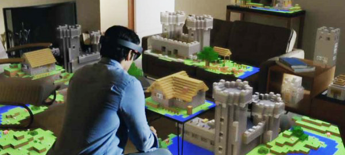 HoloLens visa empresas antes dos games