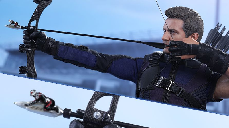Novo figure do Gavião Arqueiro da Hot Toys vem muito bem acompanhado