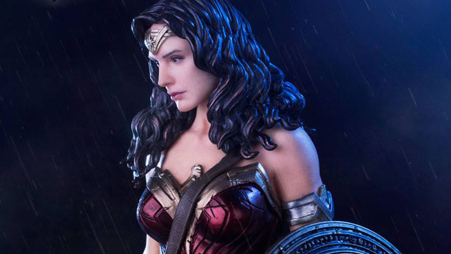Mulher-Maravilha da Iron Studios está pronta para acabar com os vilões
