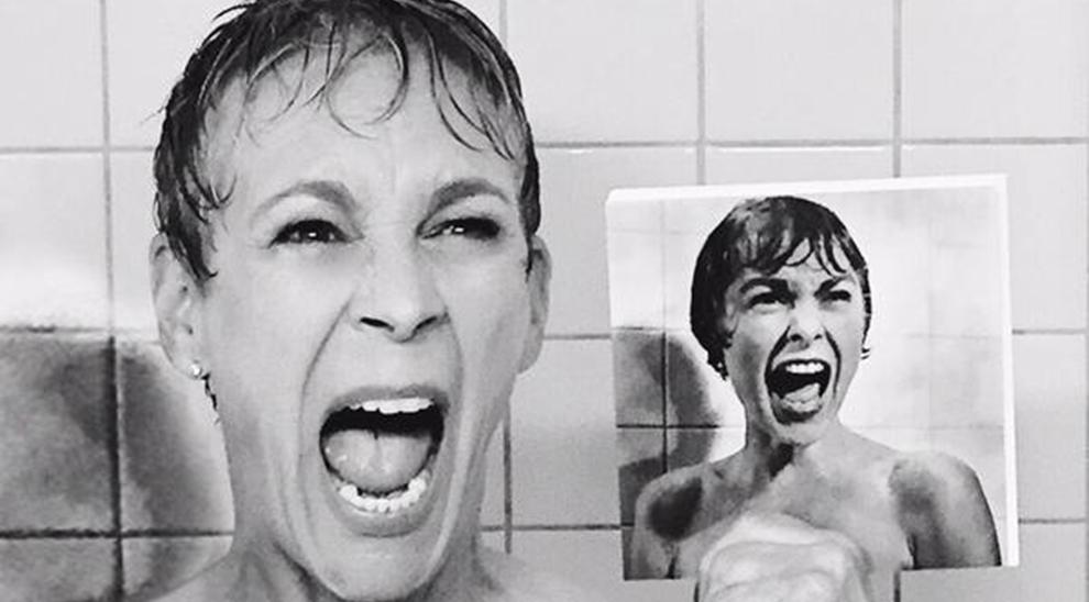 Jamie Lee Curtis recria a cena do chuveiro de Psicose em Scream Queens