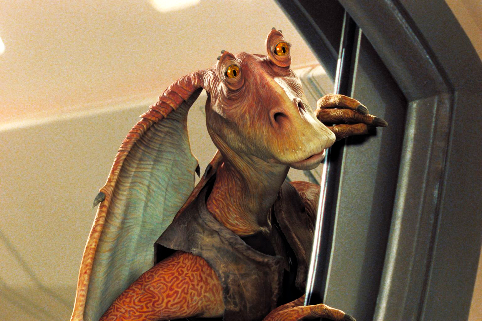 Jar Jar Binks é triturado em episódio especial de Star Wars de Will it Blend