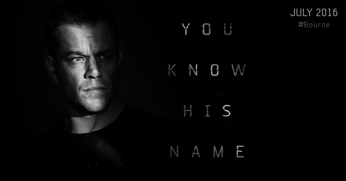 Jason Bourne desce a porrada em teaser do filme
