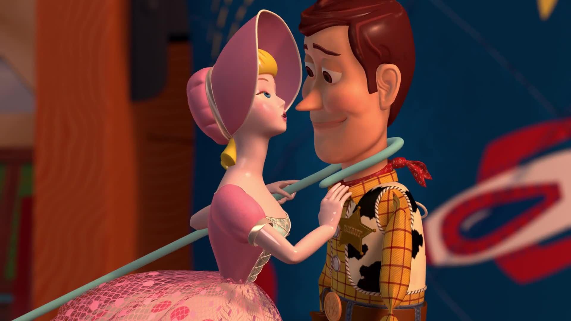 Toy Story 4 vai focar na história de amor de Woody e Bo Peep