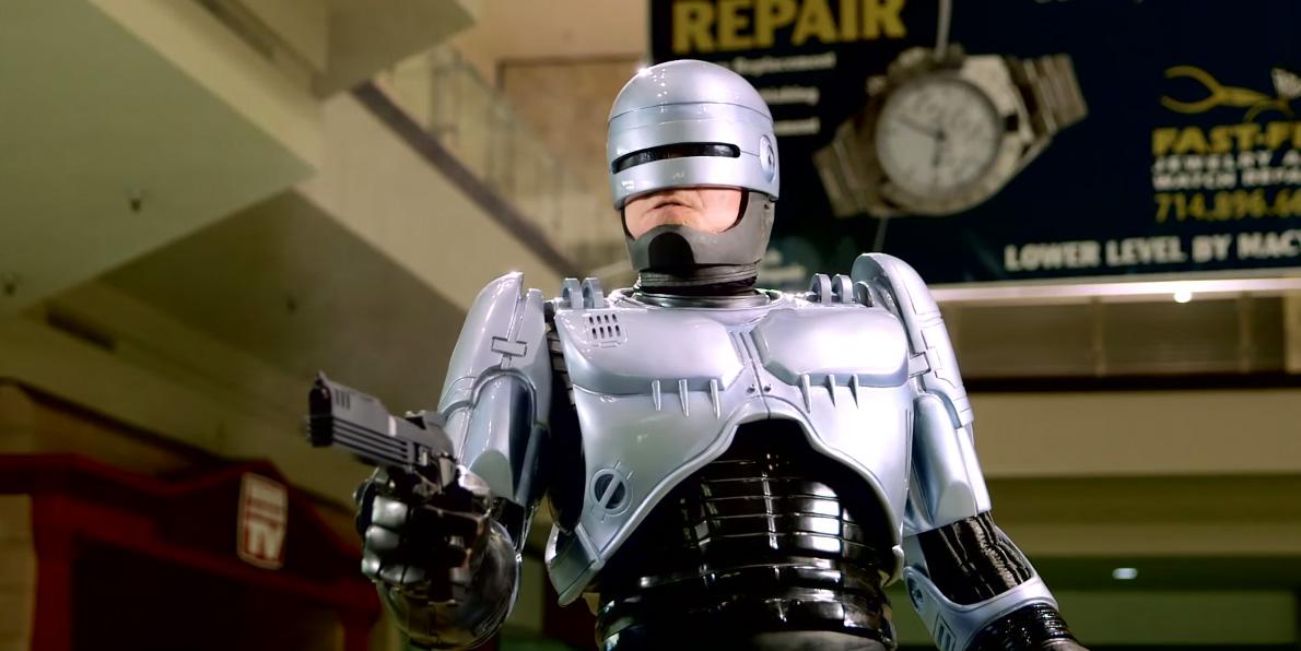 Robocop vira segurança de shopping em vídeo feito por fã
