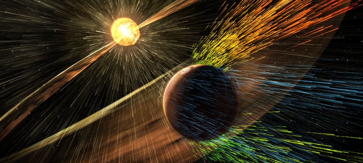 Sonda MAVEN está ajudando a solucionar um mistério sobre a atmosfera de Marte