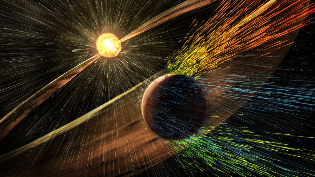 Sonda MAVEN está ajudando a solucionar um mistério sobre a atmosfera de Marte