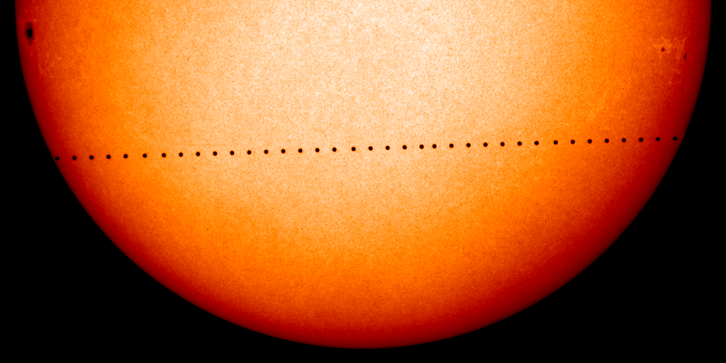 Assista à passagem de Mercúrio entre a Terra e o Sol