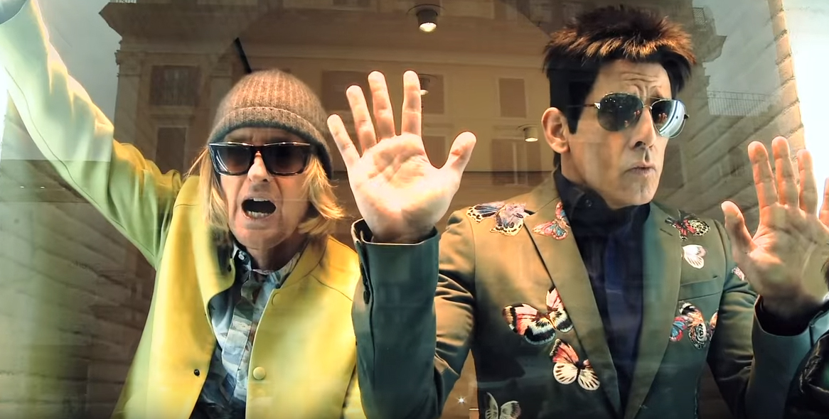 Novos teasers de Zoolander 2 não contém glúten