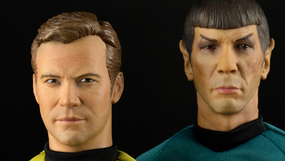 É apenas lógico querer esses figures do Kirk e do Spock