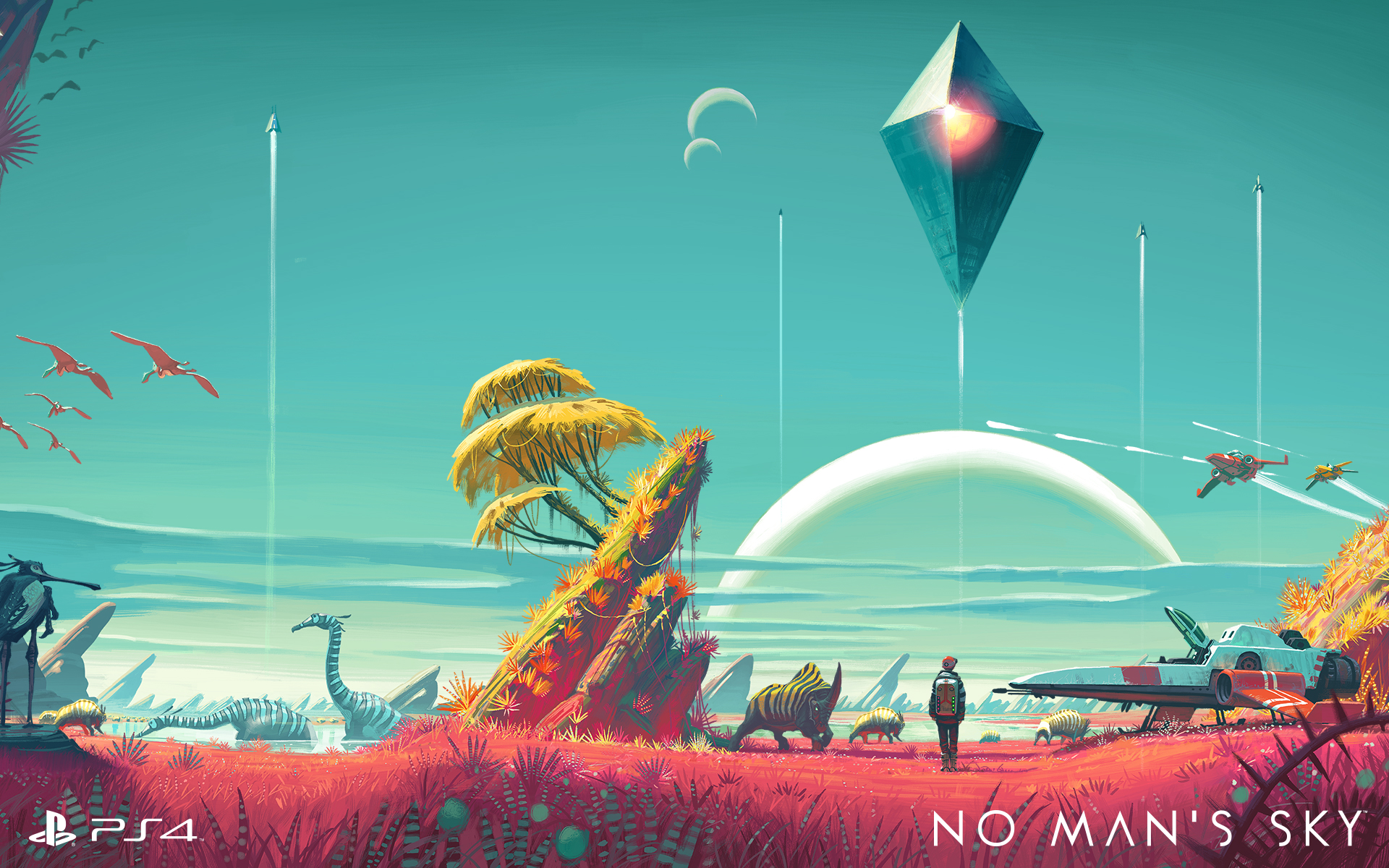 Veja 18 minutos ininterruptos de No Man's Sky em ação
