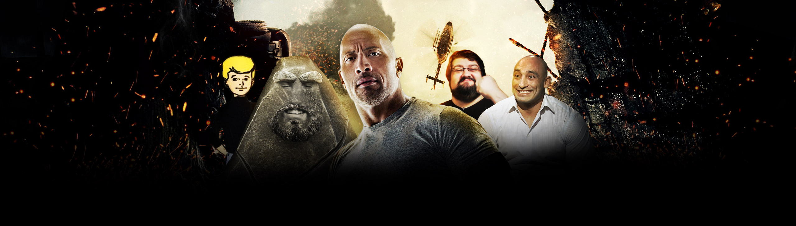 The Rock, The Rex and The Quest  