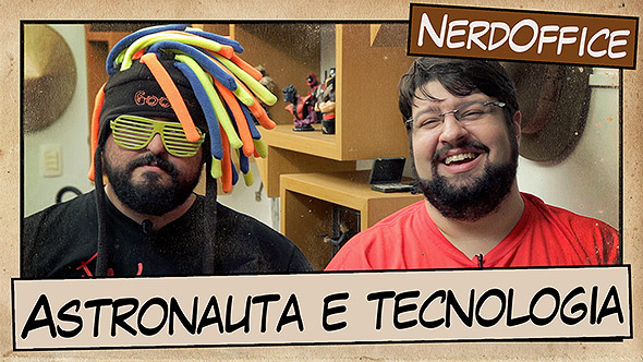   Astronauta, tecnologia do futuro e FIT