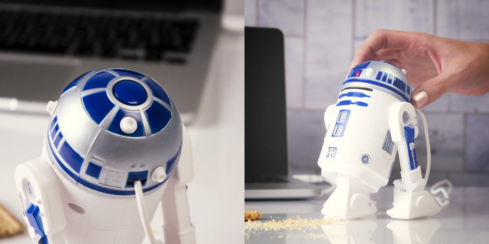 Este R2-D2 é o dróide que você procura para limpar a sua mesa