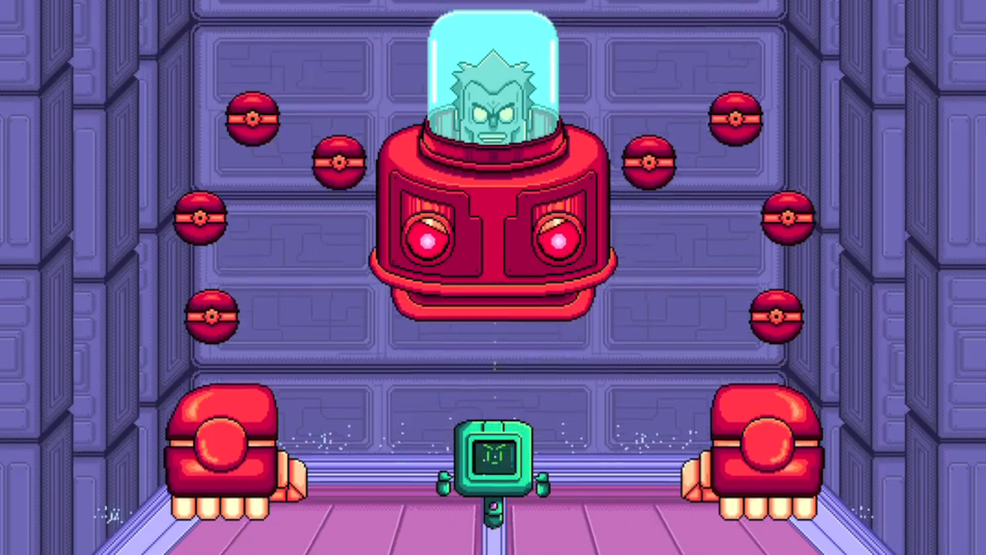 Boltron Ninja Massacre é um curta que viaja pelo mundo dos videogames