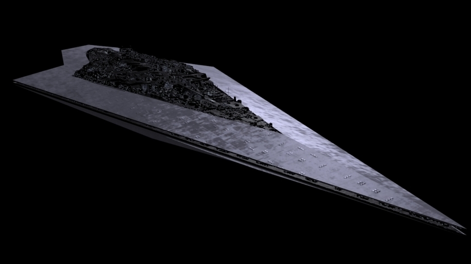 O Super Star Destroyer é muito maior do que a maioria das pessoas imagina