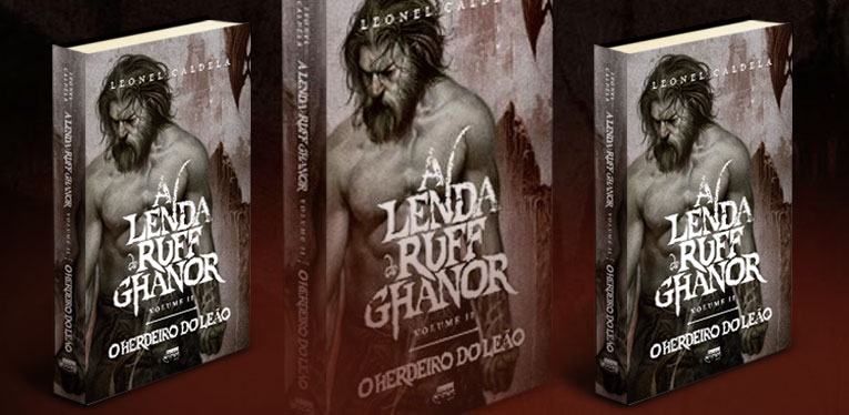 Veja a capa e o título de A Lenda de Ruff Ghanor volume II!
