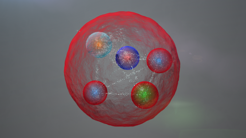 Cientistas do LHC comprovam a existência de uma nova classe de partículas