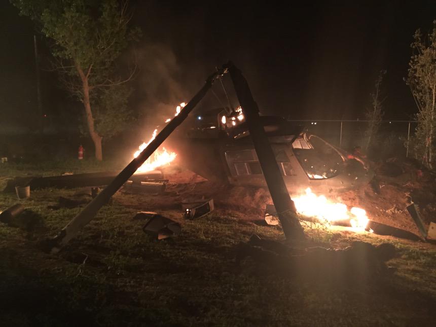 Imagem explosiva do set de filmagens da série "Preacher"