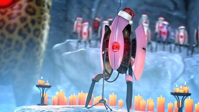 Turrets de Portal desejam bolo, ciência e assassinato em canção de Natal