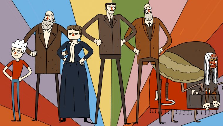 Super Science Friends imagina cientistas famosos como super-heróis