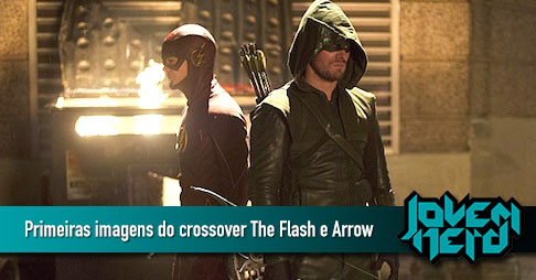 Primeiras imagens do crossover The Flash e Arrow