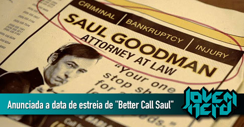 Anunciada a data de estreia de "Better Call Saul"