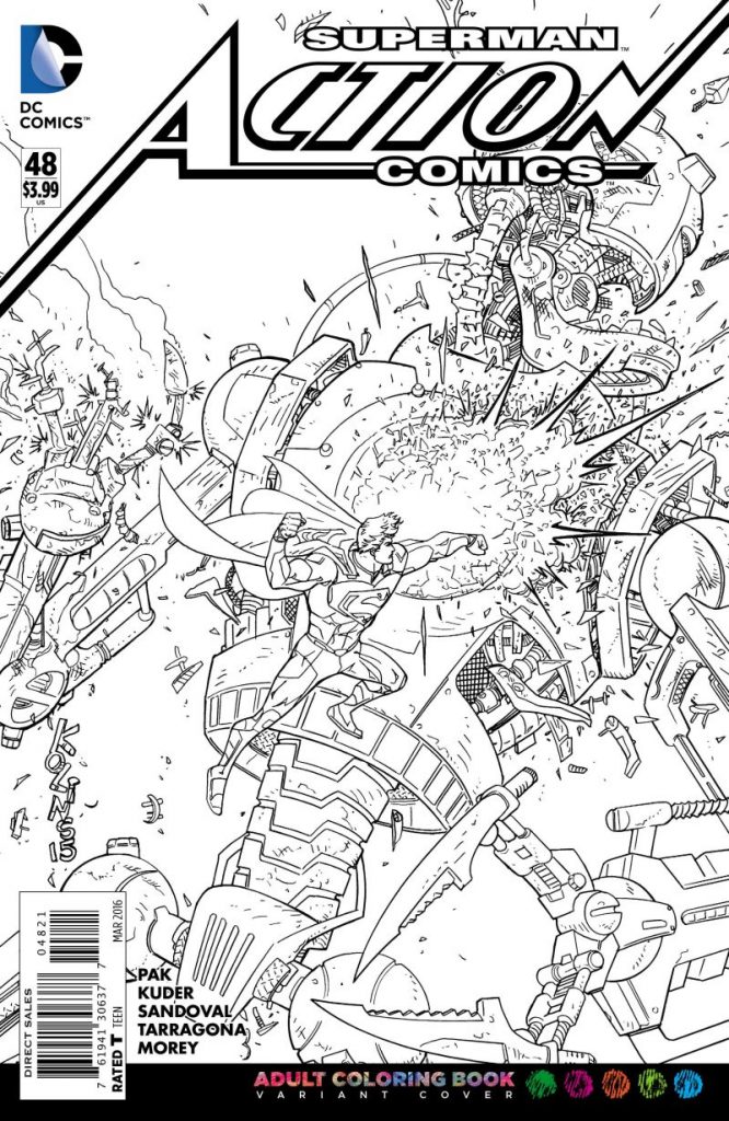 Action Comics #48 por Scott Kolins