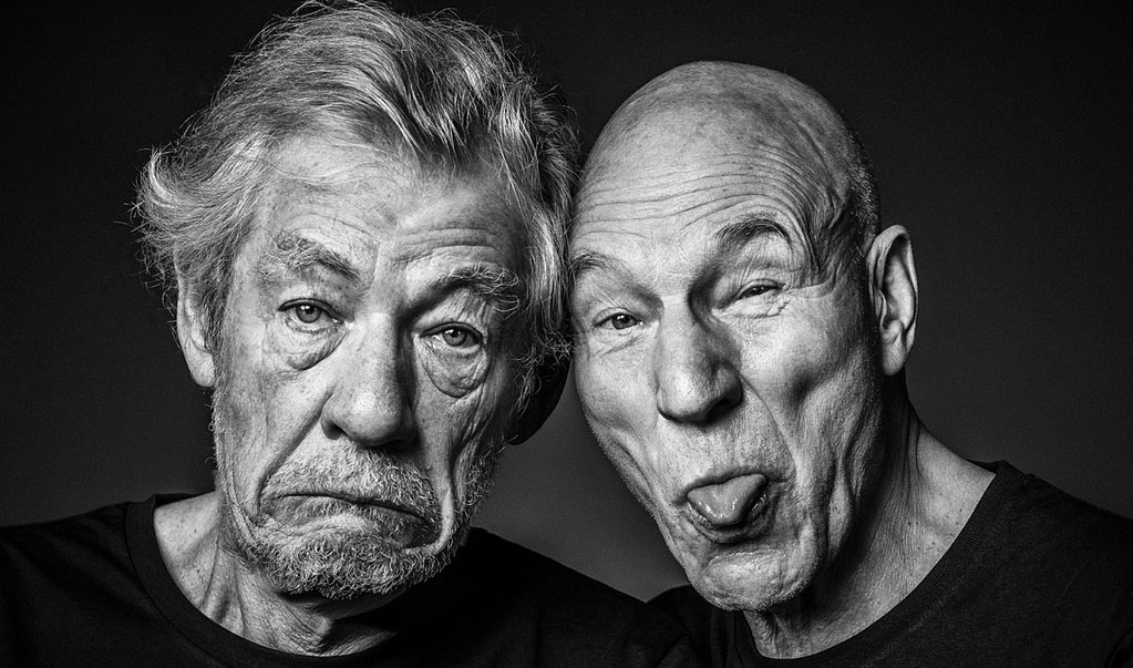 Patrick Stewart e Ian McKellen são os mais novos membros do esquadrão da Taylor Swift